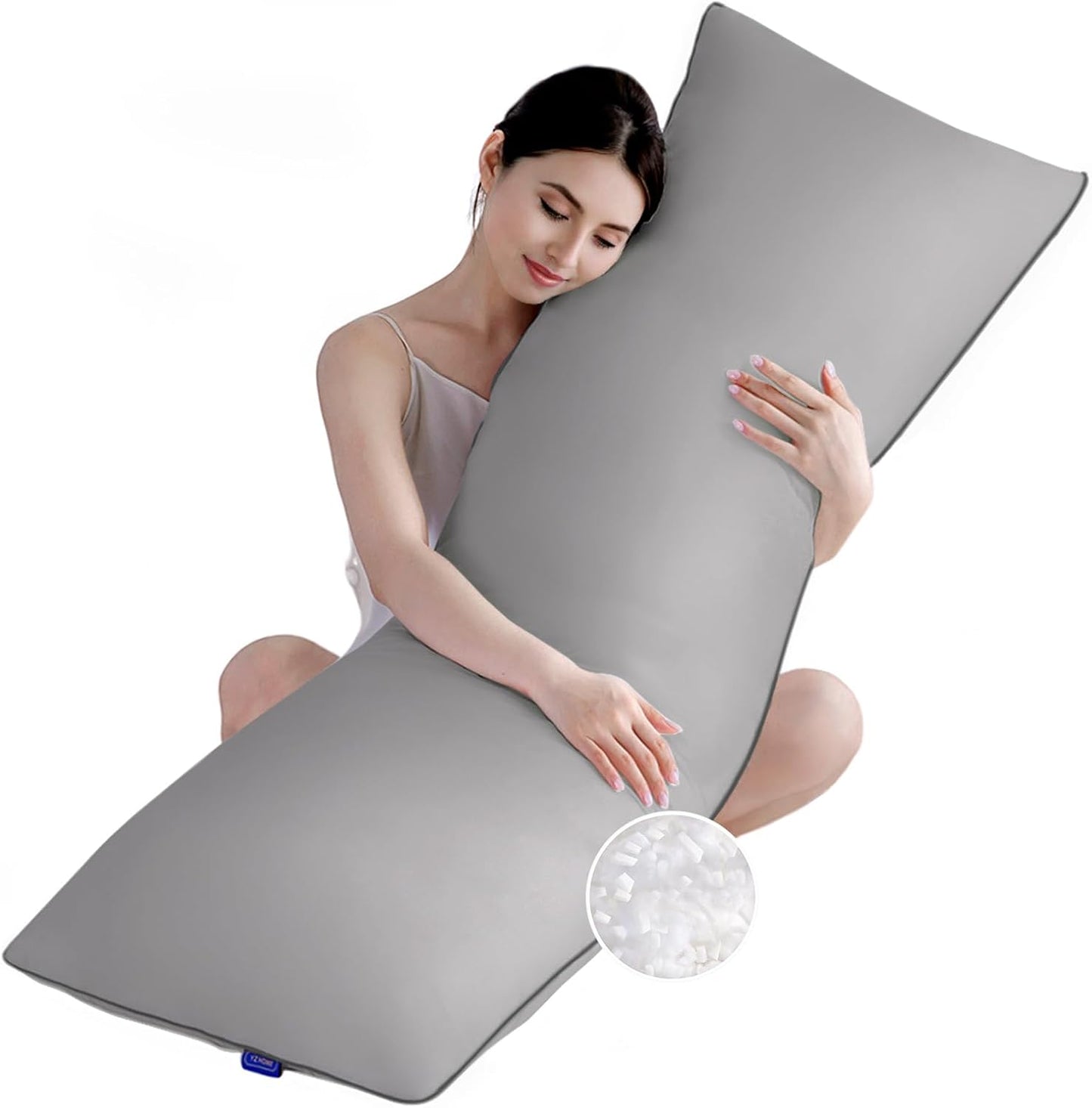 Parojati Memory Foam Body Pillow (20x54 Inch)