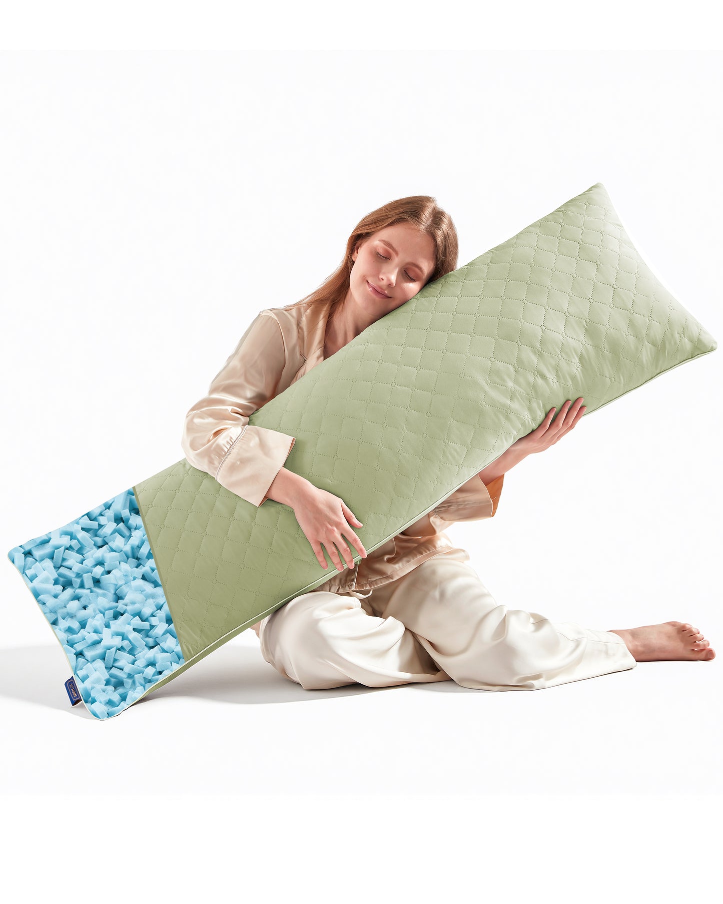 Parojati Long Washable Body Pillow for Adults(20*54inch)