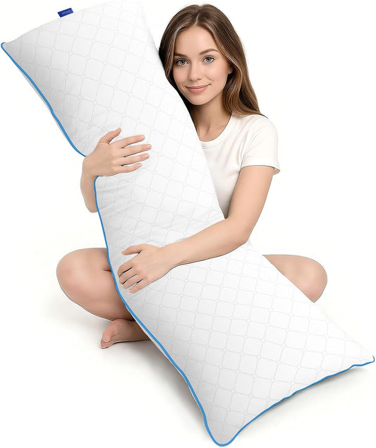 Parojati Long Washable Body Pillow for Adults（20*54inch）